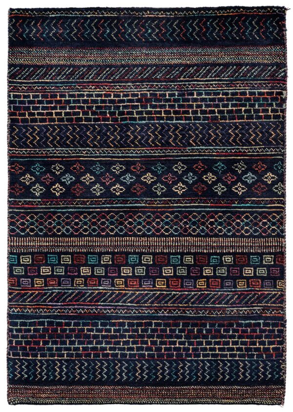 Gabbeh Retro Rug 126cm x 80cm / 4'2'' x 2'7''